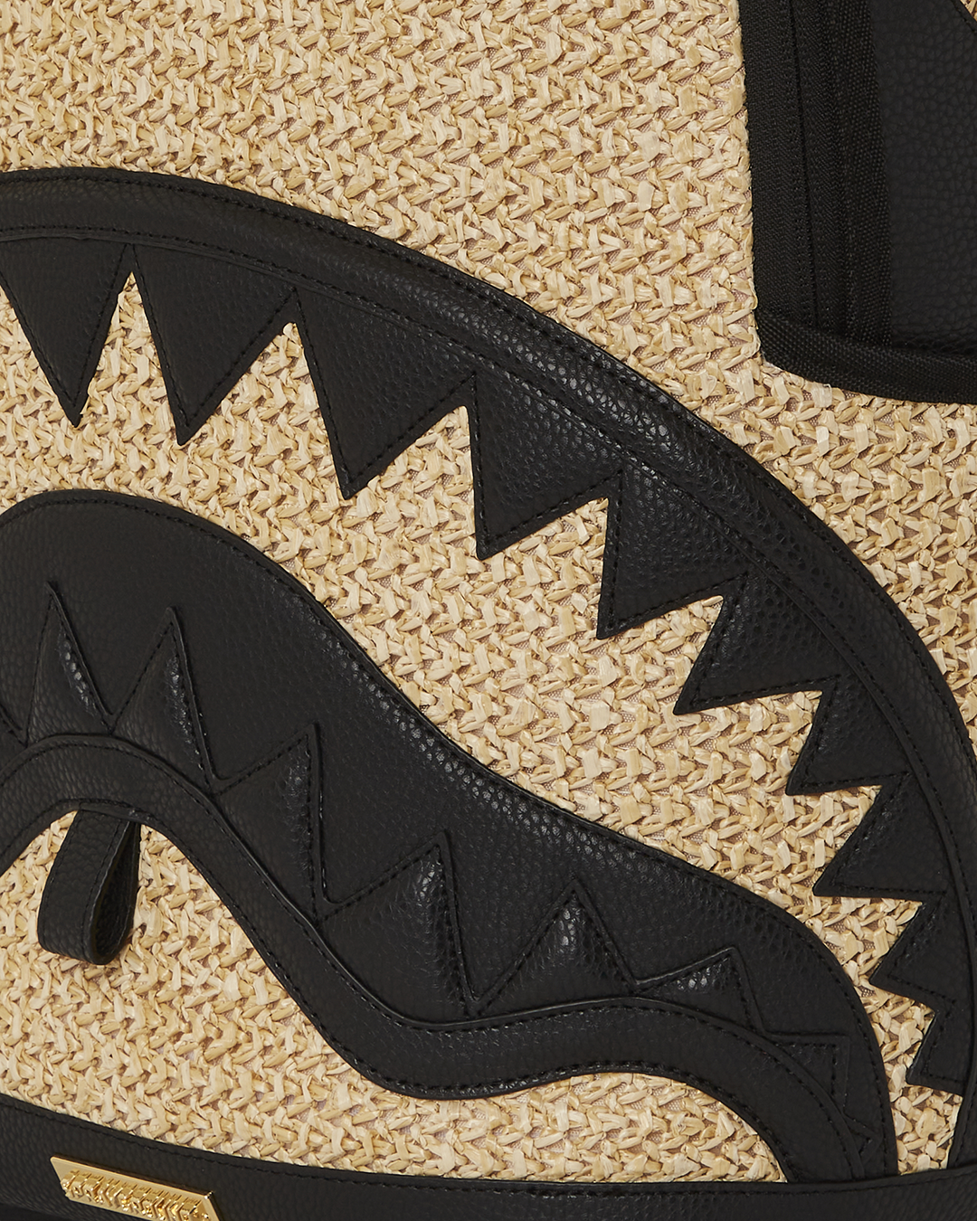 RAFFIA PALM BACKPACK