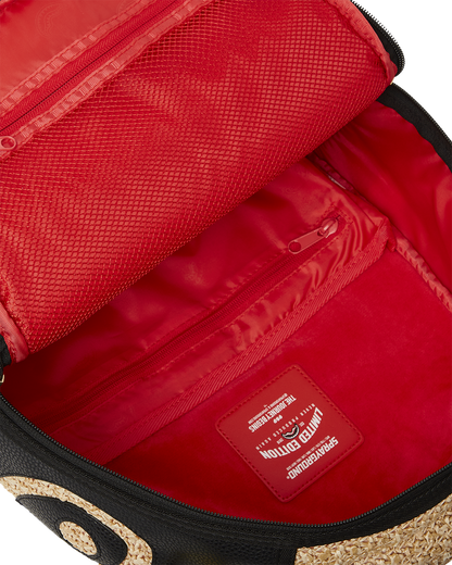 RAFFIA PALM BACKPACK