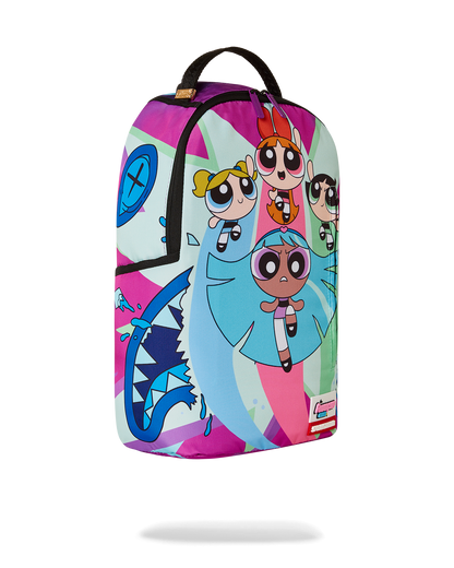 POWER PUFF GIRLS MONSTER SHARK BACKPACK