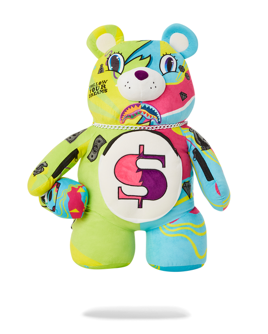 SUPER WEIRD MONEYBEAR TEDDYBEAR BACKPACK