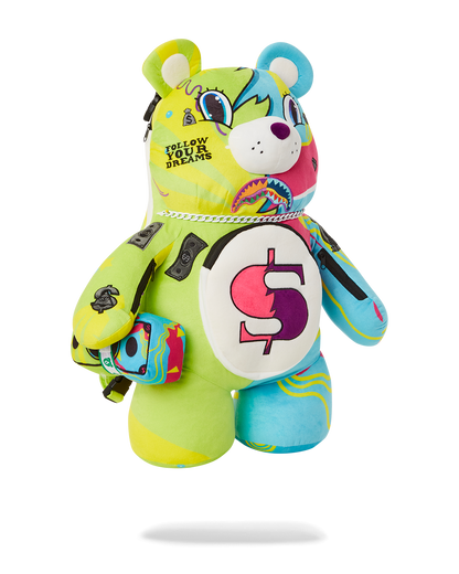SUPER WEIRD MONEYBEAR TEDDYBEAR BACKPACK