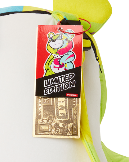 SUPER WEIRD MONEYBEAR TEDDYBEAR BACKPACK