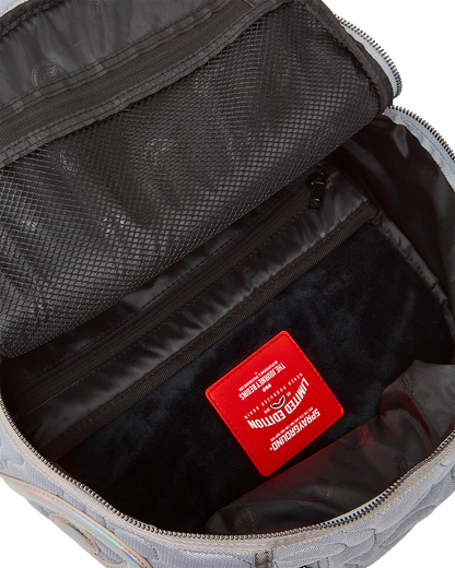 MIRASHAKU IRIDESCENT QUILT BACKPACK