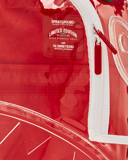 SHARKS IN PARIS CLARITY BACKPACK