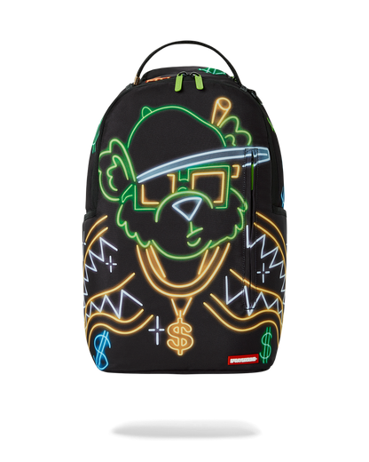 MONEY BEAR CITY LIGHTS BACKPACK