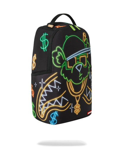 MONEY BEAR CITY LIGHTS BACKPACK