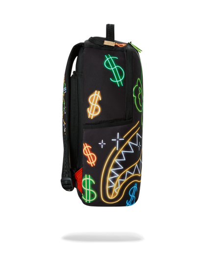 MONEY BEAR CITY LIGHTS BACKPACK