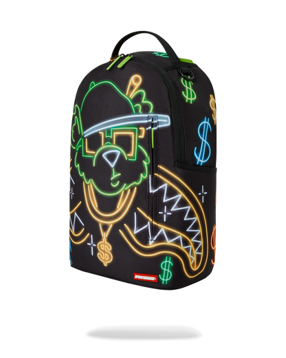 MONEY BEAR CITY LIGHTS BACKPACK