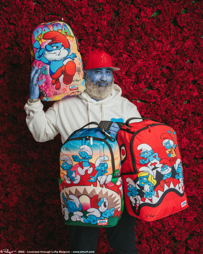 SMURFS SHARK BOUNCE BACKPACK