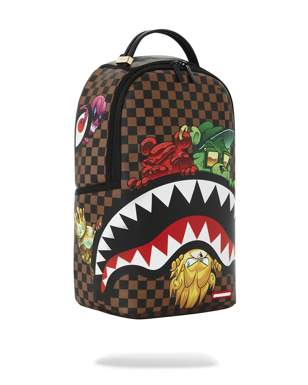 SHARKS IN PARIS CHARACTERS SNEAKIN BACKPACK (DLXV)