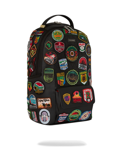 A.I. THE 54 (PATCHES OF AFRICA) CARGO BACKPACK