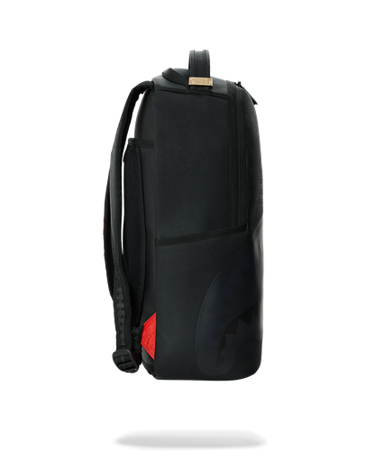 SHARK CENTRAL (BLK ON BLK) BACKPACK (DLXV)