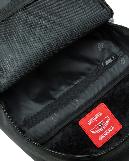 SHARK CENTRAL (BLK ON BLK) BACKPACK (DLXV)