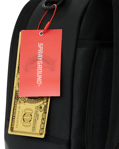 SHARK CENTRAL (BLK ON BLK) BACKPACK (DLXV)