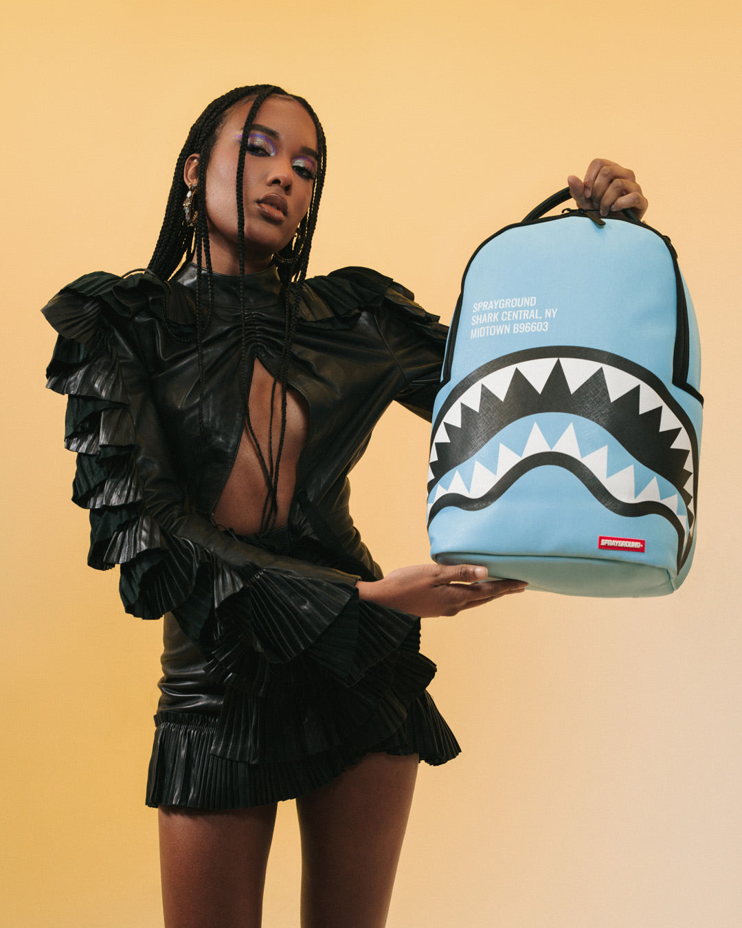 SHARK CENTRAL (BLUE) BACKPACK (DLXV)