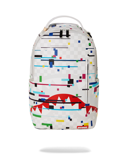 SHARKS IN PARIS GLITCH RIDER BACKPACK (DLXV)