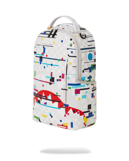 SHARKS IN PARIS GLITCH RIDER BACKPACK (DLXV)
