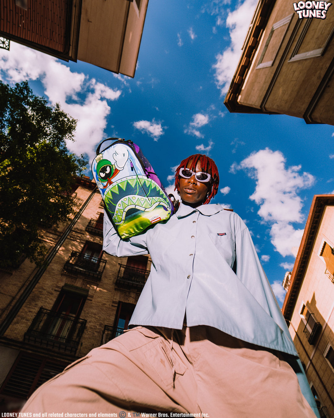 LOONEY TUNES MARVIN THE MARTIAN FEARLESS LEADER BACKPACK