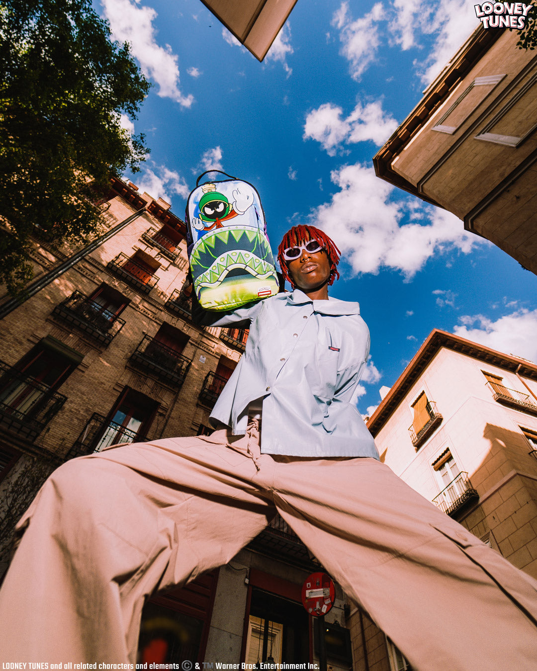 LOONEY TUNES MARVIN THE MARTIAN FEARLESS LEADER BACKPACK