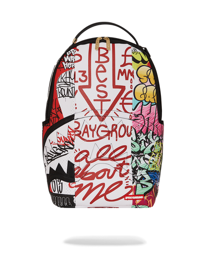 TRI-SPLIT GRAFFITI BACKPACK (DLXV)