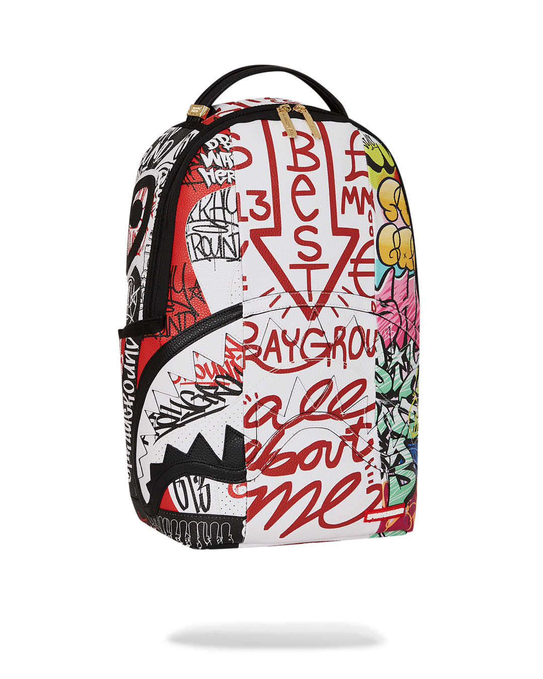 TRI-SPLIT GRAFFITI BACKPACK (DLXV)