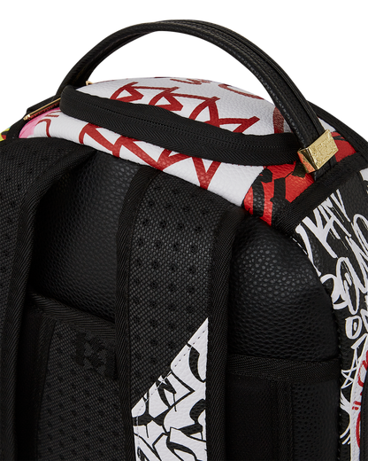 TRI-SPLIT GRAFFITI BACKPACK (DLXV)
