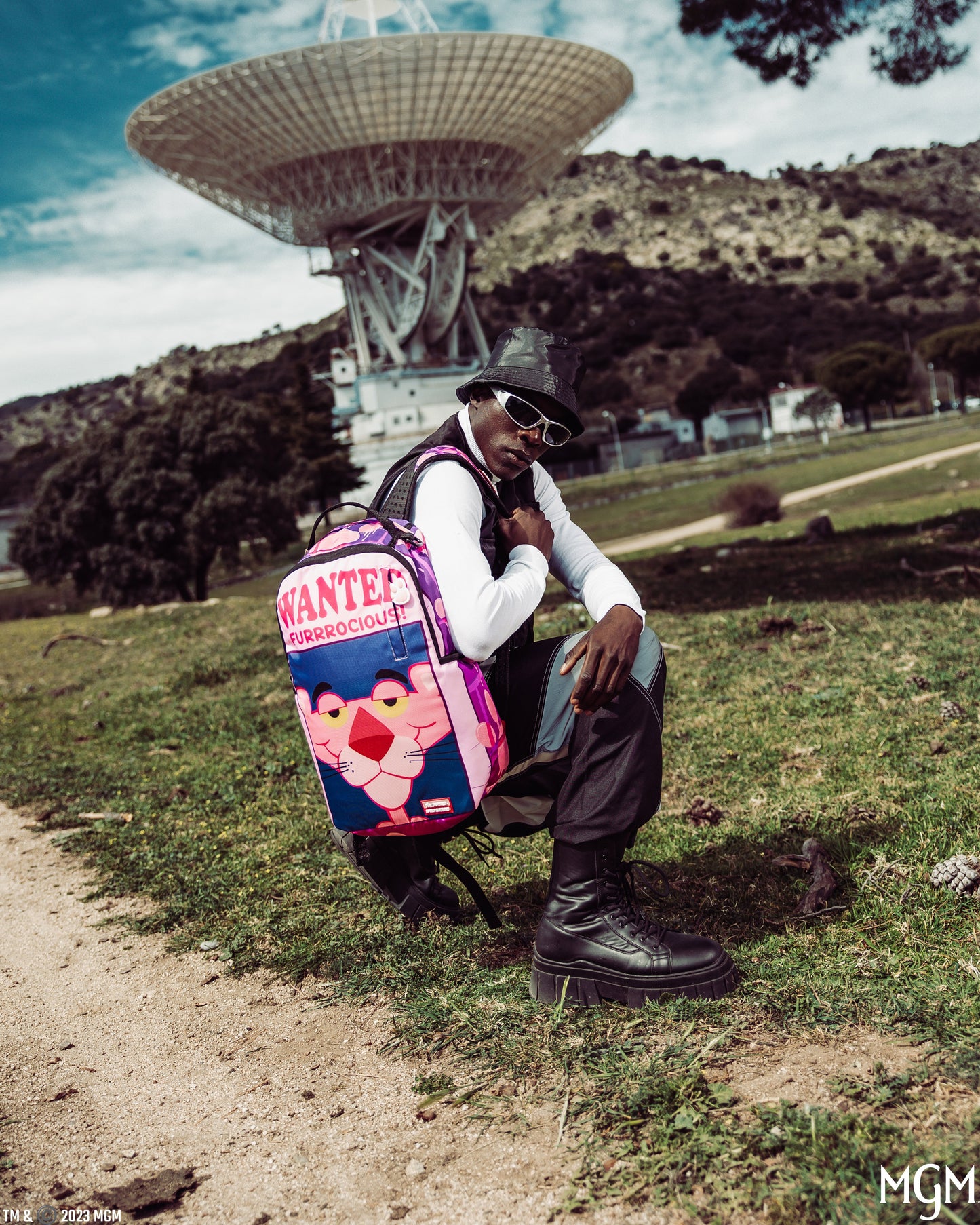 PINK PANTHER FURRROCIOUS BACKPACK