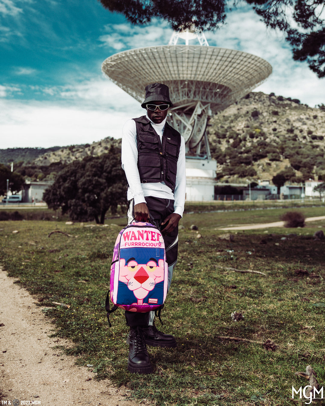 PINK PANTHER FURRROCIOUS BACKPACK