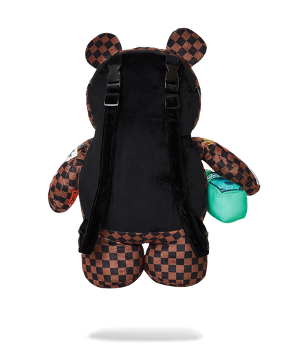 SHARKS IN PARIS THE RIZZ MONEYBEAR TEDDYBEAR BACKPACK