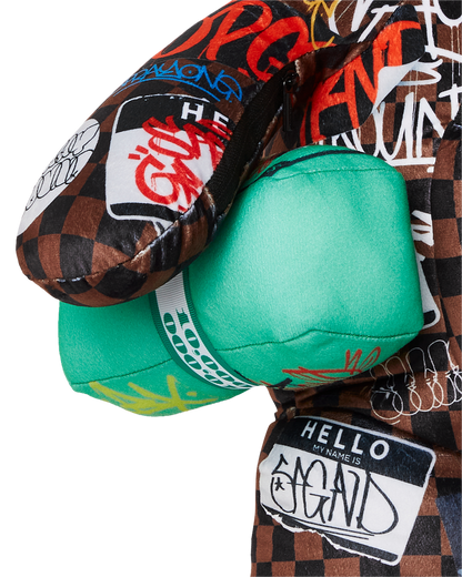 SHARKS IN PARIS THE RIZZ MONEYBEAR TEDDYBEAR BACKPACK