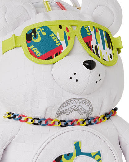 SHOW UP SHOW OUT MONEYBEAR TEDDYBEAR BACKPACK