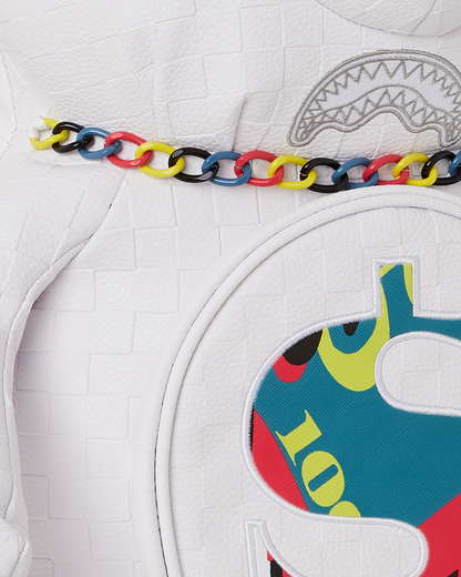 SHOW UP SHOW OUT MONEYBEAR TEDDYBEAR BACKPACK