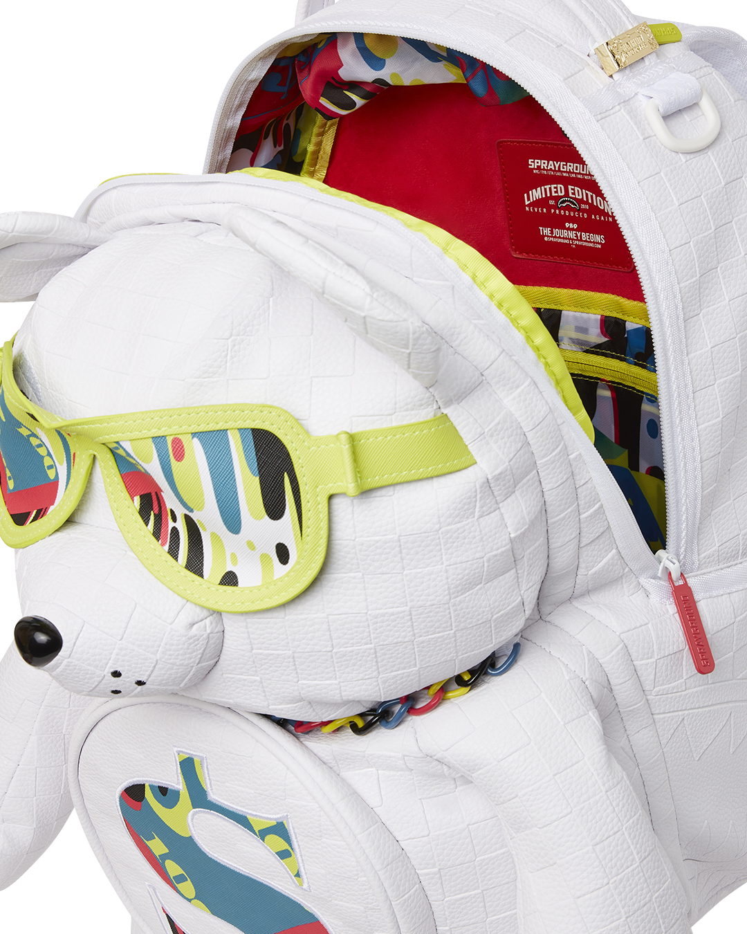 SHOW UP SHOW OUT MONEYBEAR TEDDYBEAR BACKPACK