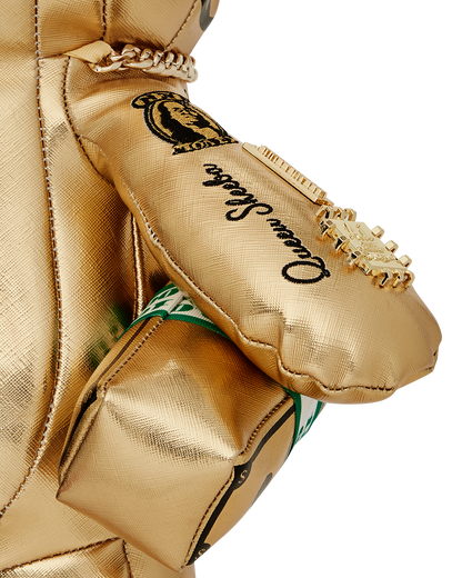 A.I.8 AFRICAN INTELLIGENCE PATH TO THE FUTURE II MEDIUM MONEYBEAR TEDDYBEAR BACKPACK