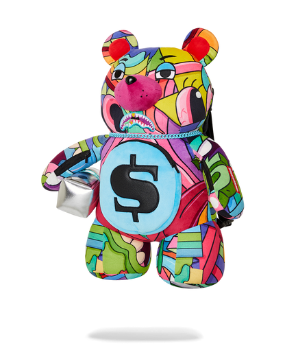 STEADY TRIPPIN MONEYBEAR TEDDYBEAR BACKPACK