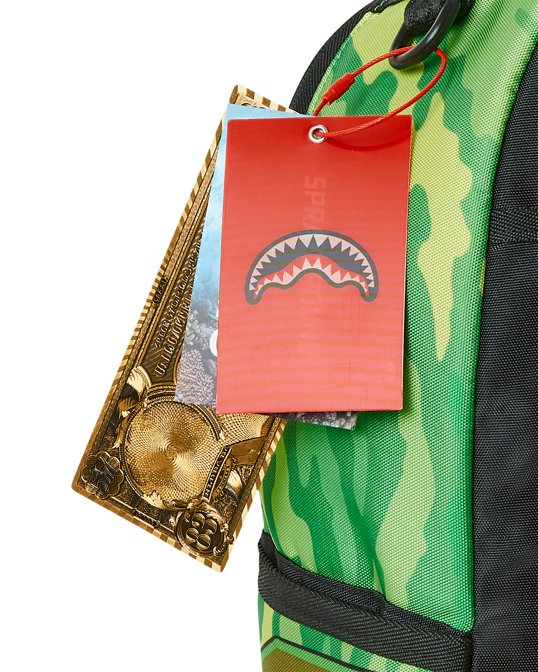 RICK & MORTY PORTAL SHARK BACKPACK