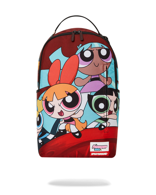 POWERPUFF GIRLS NEVER BACK DOWN BACKPACK
