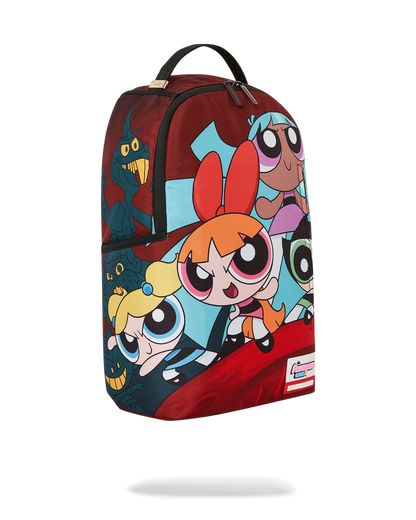 POWERPUFF GIRLS NEVER BACK DOWN BACKPACK