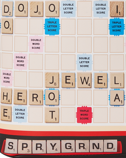 SCRABBLE SHARK BACKPACK (DLXV)