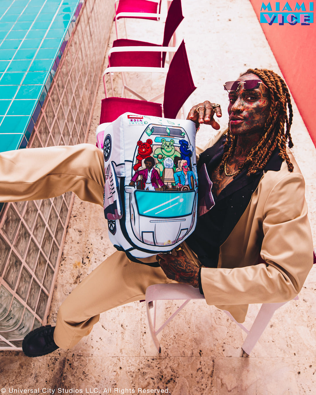 MIAMI VICE WINGS UP BACKPACK (DLXV)