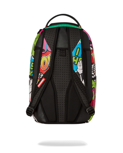 PSYCHO WORLD OF FUN BACKPACK (WITH REMOVABLE VELCRO EYE PATCHES)