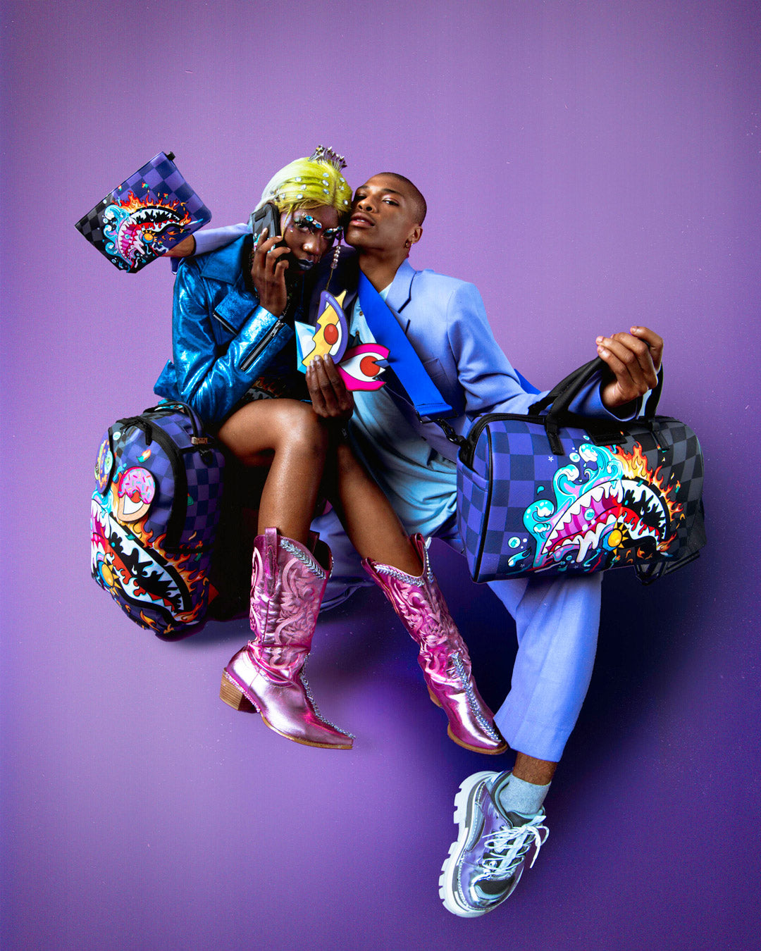 MAD SCIENTIST (6 REMOVABLE EYES) BACKPACK