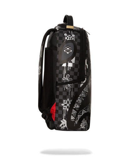 AFRICAN INTELLIGENCE 9 POWER GLYPHICS BACKPACK - SANDFLOWER COLLAB