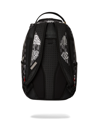 AFRICAN INTELLIGENCE 9 POWER GLYPHICS BACKPACK - SANDFLOWER COLLAB