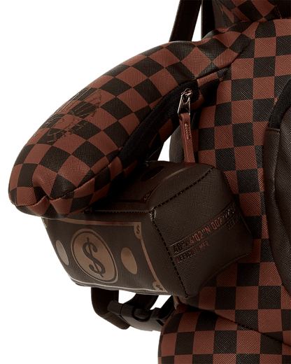 CHECKMATE ROYALE MONEYBEAR TEDDYBEAR BACKPACK