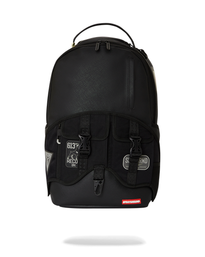 VELCRO SHARK - 3 INTERCHANGEABLE SHARKS BACKPACK (DLXV)