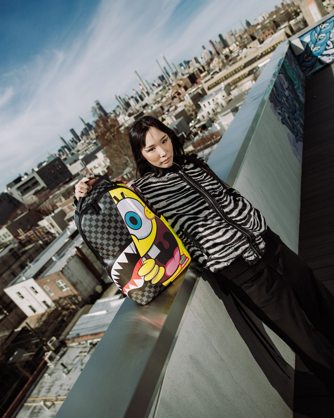 SPONGEBOB HELLO YOU'RE AMAZING DLXSV BACKPACK