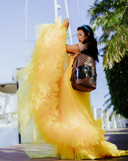 SHARKS IN PARIS CLEAR FOR TAKEOFF DLXSC BACKPACK