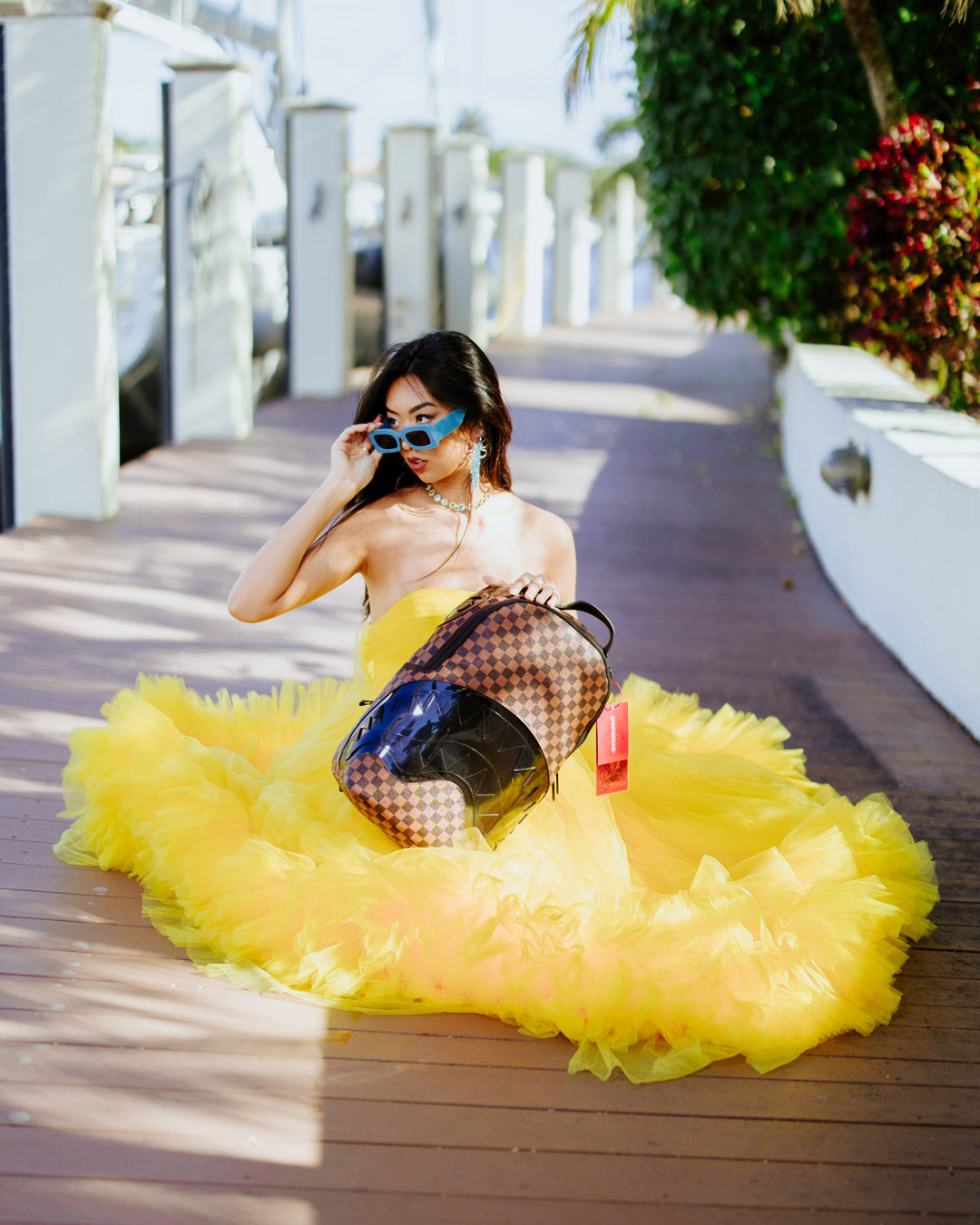 SHARKS IN PARIS CLEAR FOR TAKEOFF DLXSC BACKPACK