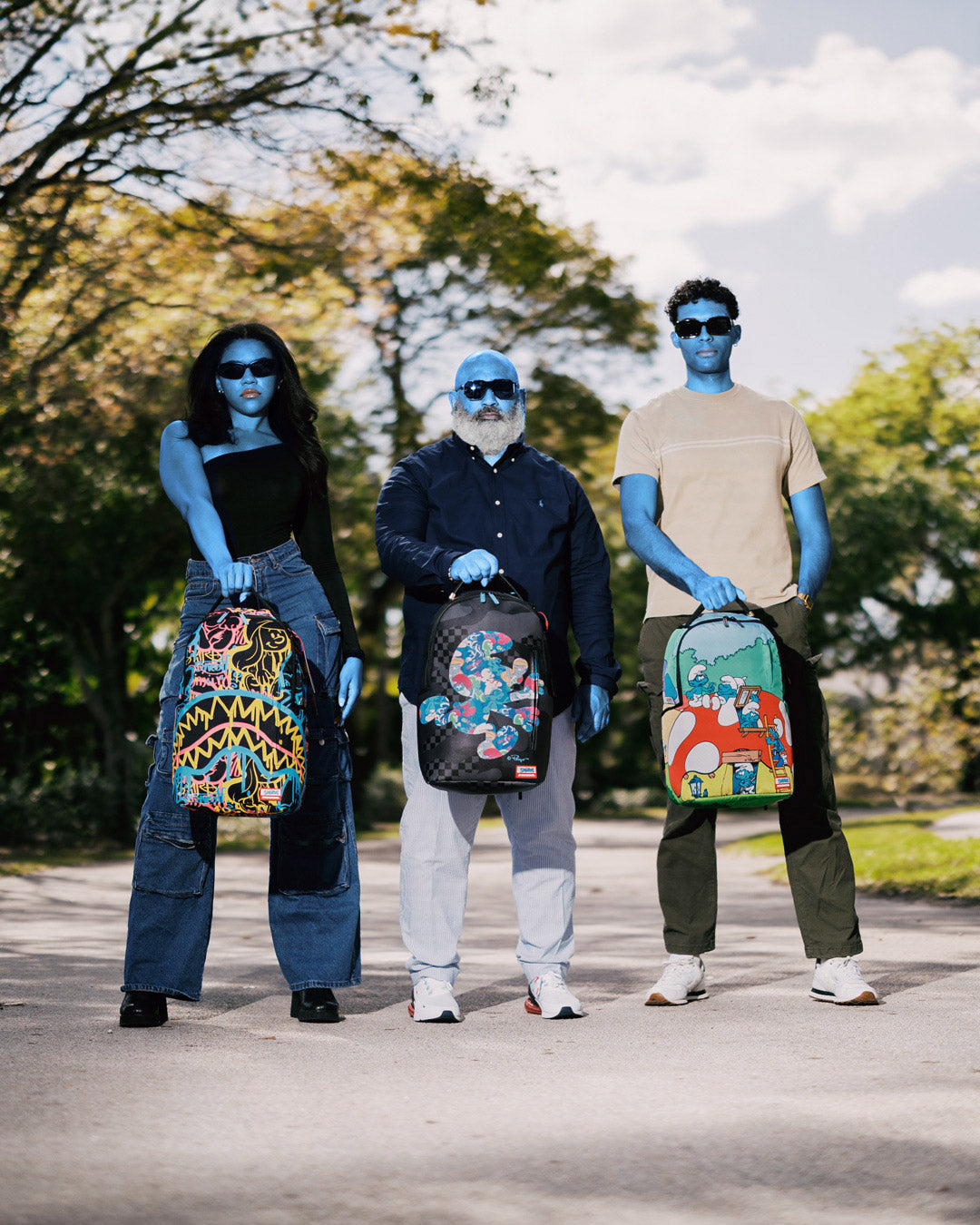 SMURFS WITHIN DLXSV BACKPACK